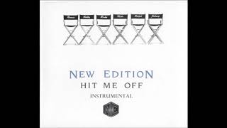 NEW EDITION  HIT ME OFF INSTRUMENTAL [upl. by Bren]