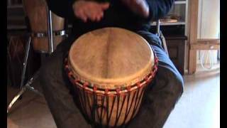 Djembe rhythms and grooves for kids Kuku Patatje Kono Yankadi Rumba [upl. by Yehc]