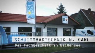 Schwimmbadtechnik Thüringen Saunatechnik Thüringen Schwimmbad gfk Carl firmenclipde [upl. by Cross]