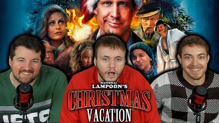 NATIONAL LAMPOONS CHRISTMAS VACATION was SUCH a FUNNY Christmas movie Movie ReactionCommentary [upl. by Les]