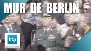 29 octobre 1989  Manifestation géante à Berlin Est en 1989  Archive INA [upl. by Fin]