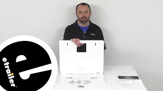 Review of Dometic White Water Heater Door Conversion Kit for 6 Gallon Water Heater  DMC84FR [upl. by Glynnis]