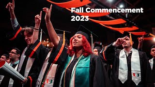 Fall 2023 Commencement Recap [upl. by Cohe]