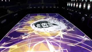 Introducing the Nike RISE House of Mamba LED court [upl. by Yhtommit]