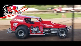 Ransomville Speedway Vintage Modifieds Hot Laps 61424 [upl. by Marlowe]