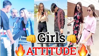 👿Girls Attitude Videos 👿Best Viral Attitude Tik Tok Video👿🦁Chukka All Vissa🦁 [upl. by Hound838]