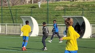 Ris Orangis  Montrouge FC 92  U12 11 Deuxième mitemps 2 Decembre 2023 Score final 33 [upl. by Farmann]