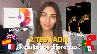 Me hice 2 TEST DE ADN ¿Coincidieron los resultados  Test de ADN más COMPLETO con Circle DNA [upl. by Tully]