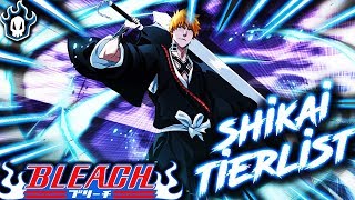 ShikaiBankai Tierlist  Bleach Primera Ft Keinsei [upl. by Selyn280]