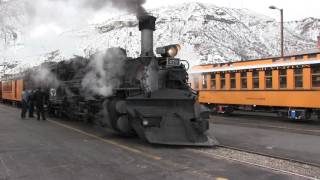 Durango amp Silverton Narrow Gauge Railroad February 2017 [upl. by Eahcim]