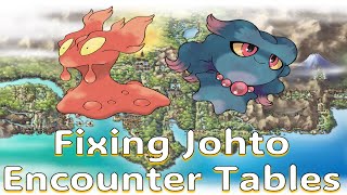 Redoing Johtos Encounter Tables [upl. by Ellednek]