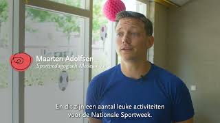 Nationale sportweek 2021  Tweelingestafette [upl. by Aihsat796]