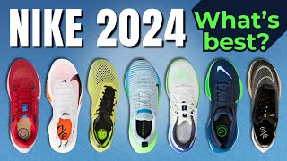 REVIEW OF EVERY NIKE RUNNING SHOE of 2024  PegasusVaporflyVomeroAlphaflyInvincible Comparison [upl. by Nae]