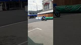 Greymouth motorbike street racing [upl. by Neelrad]