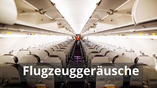 Flugzeuggeräusche 2 Stunden  Flugzeugkabine Sound zum Einschlafen  White Noise [upl. by Otreblig]