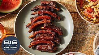 DryRubbed Baby Back Ribs  Big Little Recipes [upl. by Strong]