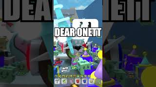 😭DEAR ONETT PLEASE GIVE ME BACK MY PESTICIDE PLANTER Roblox Bee Swarm Simulator shorts [upl. by Annaerb771]