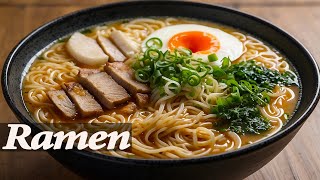 Ramen Noodle Bowl all level HOMEMADE 🍝🍝 [upl. by Stacie]