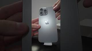 UNBOXING IPHONE 15 PRO MAX iphone15promax apple [upl. by Krahmer]