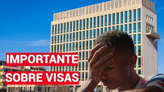 URGENTE Importante alerta de la Embajada de EEUU en Cuba sobre las visas [upl. by Cavanagh]