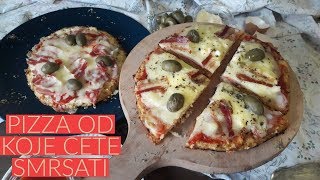 DIJETALNA  KETO PIZZA OD KARFIOLA  2 RECEPTA  LCHF ISHRANA [upl. by Einnol]