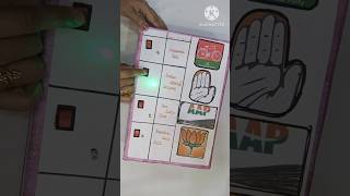 DIY EVM machine model for school projectvoting machine model [upl. by Nna]