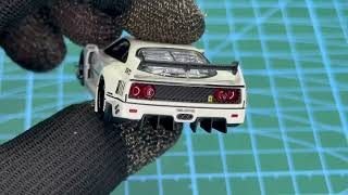 ERROR 404 Ferrari F40 LBWK 164 scale resin model [upl. by Anirtap173]