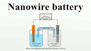 Nanowire battery [upl. by Flip]