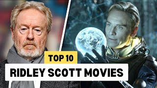 Top 10 Ridley Scott Movies [upl. by Millda]