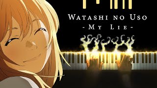 Your Lie in April OST  Watashi no Uso Piano [upl. by Aniled756]