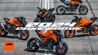 The 2024 KTM DUKE Range  KTM [upl. by Palila910]