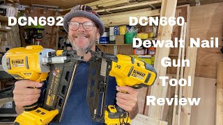 DCN692 amp DCN660 Dewalt Nailer Tool Review’s [upl. by Unni891]