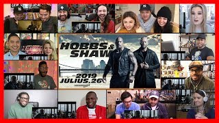 Hobbs amp Shaw  Official Super Bowl Trailer  Normies Group Reaction [upl. by Hooper]