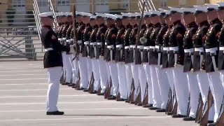 US Marine Corps Silent Drill Platoon [upl. by Adnov]