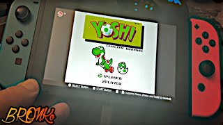 Yoshi known as Mario amp Yoshi in PAL regions  Nintendo Switch handheld gameplay [upl. by Tobye]