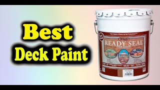 Best Deck Paint Consumer Reports [upl. by Namrac]