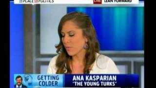 Ana Kasparians MSNBC Debut w Cenk [upl. by Akehsar]