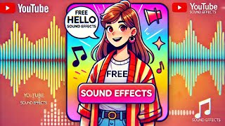 Female Hello Sound Effects With Drawing [upl. by Painter870]