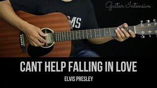 Cant Help Falling in Love  Elvis Presley  EASY Guitar Tutorial with Chords  Lyrics [upl. by Lebiram648]