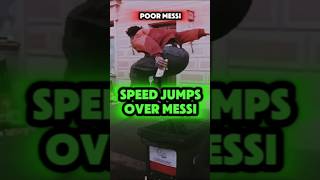 ishowspeed jumps over Messi in poland 💀 ishowspeed shortsfeed [upl. by Carbone]