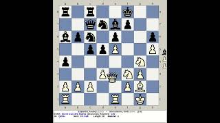 Esipenko Andrey vs Shevchenko Kirill  EU Chess U12 23rd 2013 Budva Montenegro [upl. by Eiggem]