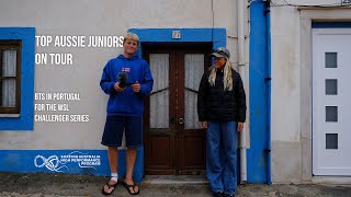 Top Australian juniors get a behindthescenes look at the Challenger Series in Portugal [upl. by Nnylrac471]