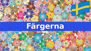 Färgerna  Svenska  För Barn [upl. by Fineman715]