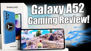 Samsung Galaxy A52 Gaming Review  Is It Good [upl. by Arec601]