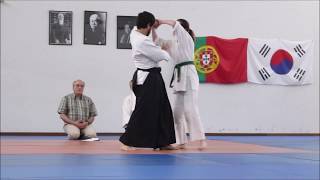 Aikido blue belt exam 2nd kyu [upl. by Eddra]