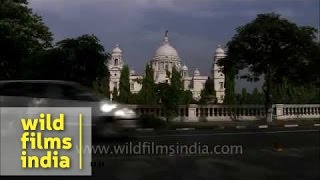 Victoria Memorial as seen from road  Kolkata [upl. by Kalindi376]