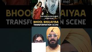 Monjolika scary bed lifting scene😱 bhoolbhulaiya vidyabalan reaction [upl. by Eugenides457]