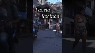 Rio de Janeiro  Favela Rocinha travel brazil shorts [upl. by Koren966]