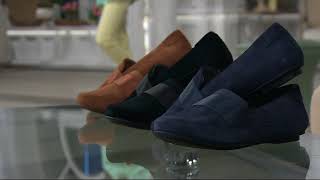 Vionic Suede Loafers  Bridget on QVC [upl. by Cornela173]