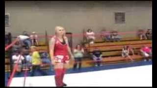 Rachel Summerlynn vs Athena vs Lille MaeACW Joshi Title Match IHWE Classic 2010 [upl. by Yntrok]